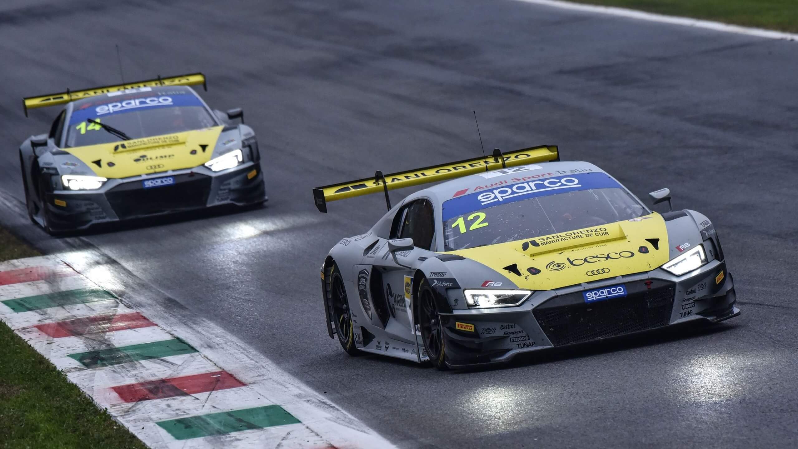 Audi R8 LMS GT3 bei Campionato Italiano Gran Turismo 2021